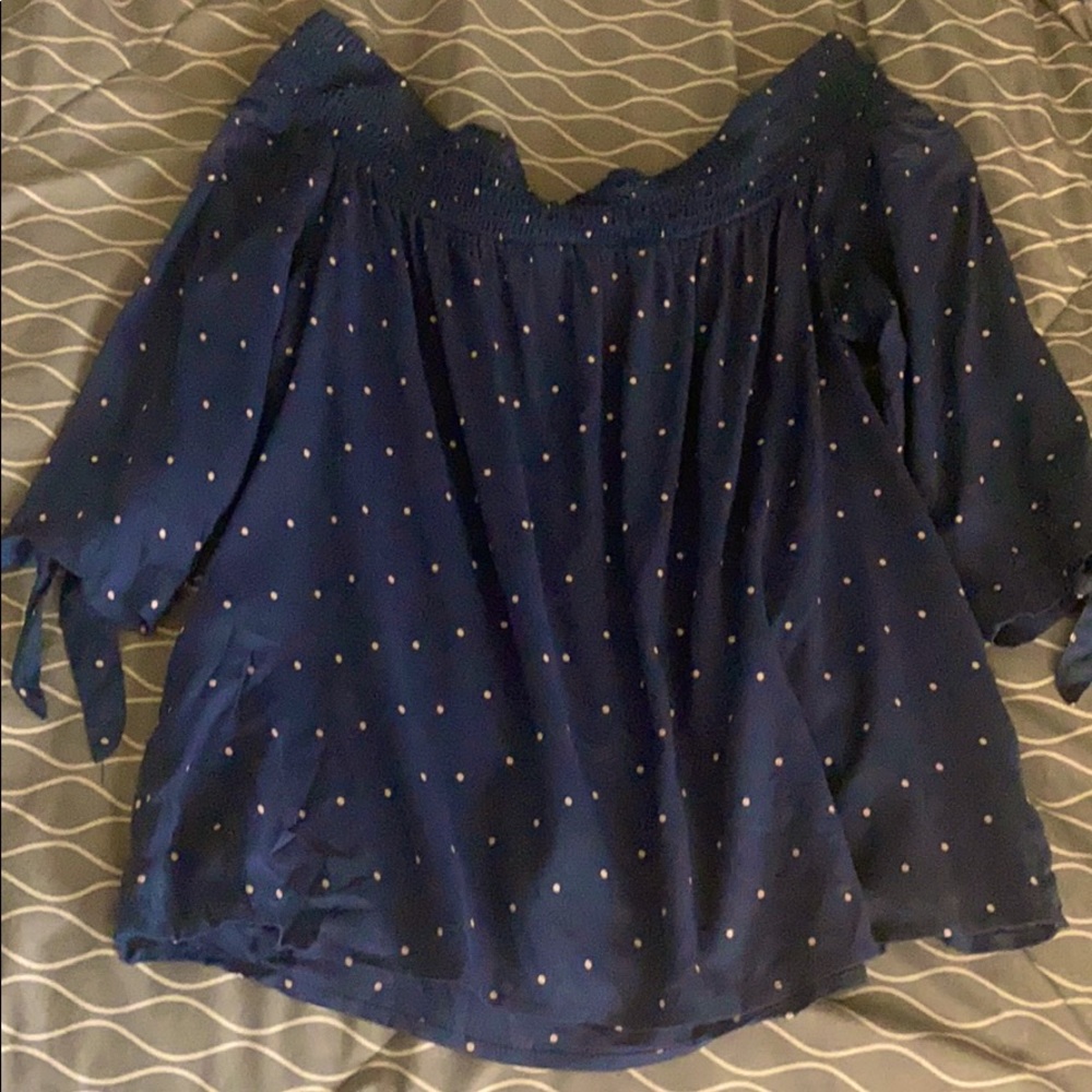 Off the shoulder 3/4 sleeve